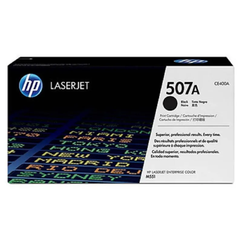 Toner Preto Hp 507a Ce400a M551 500 M575 575 Original