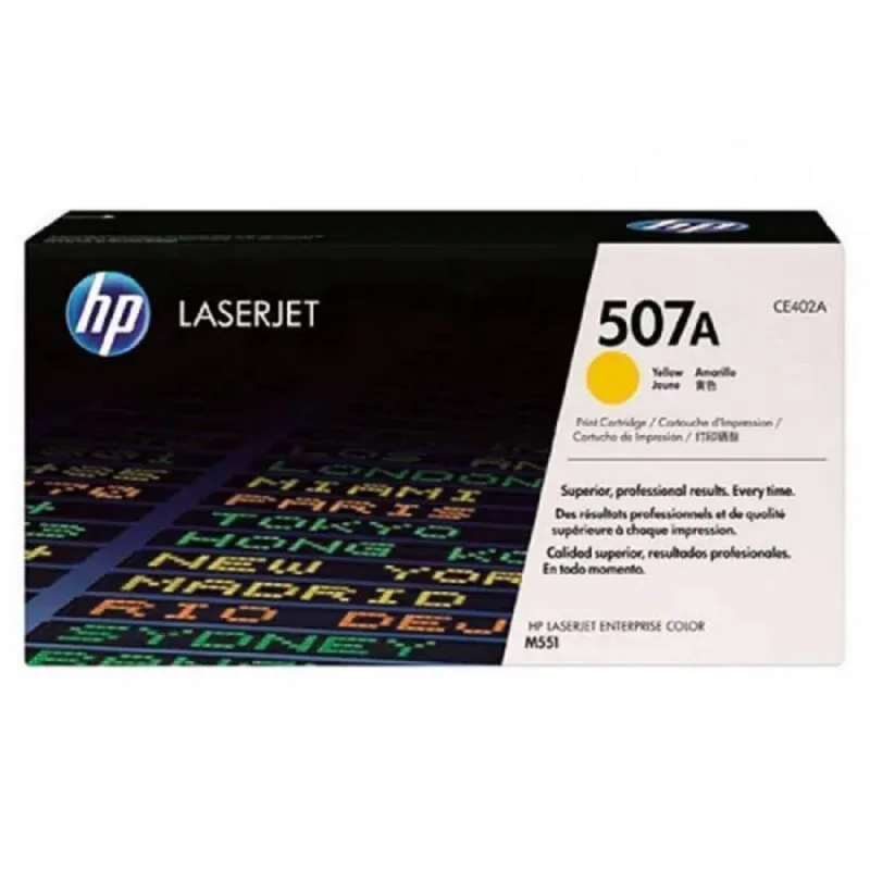 Toner Hp 507a Ce402a Original Lacrado Unidade Amarelo