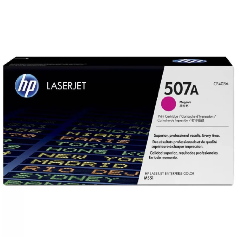 Toner Magenta Hp 507a Ce403a M551 500 M575 575 Original