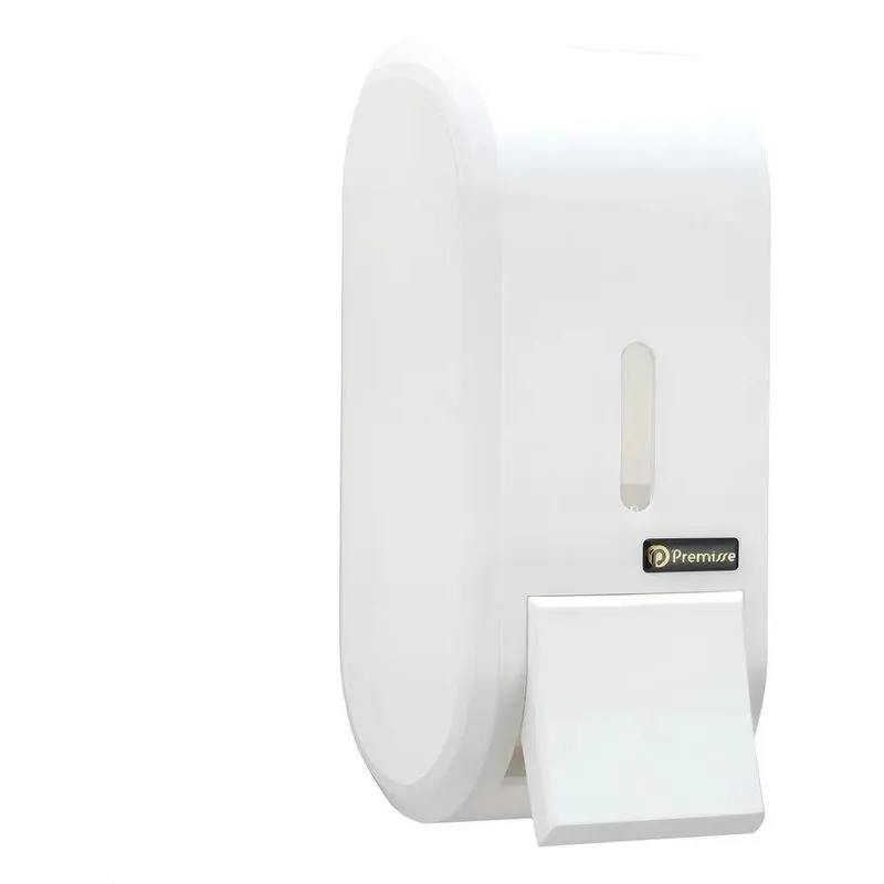 2x Premisse Porta Sabonete Líquido Branco
