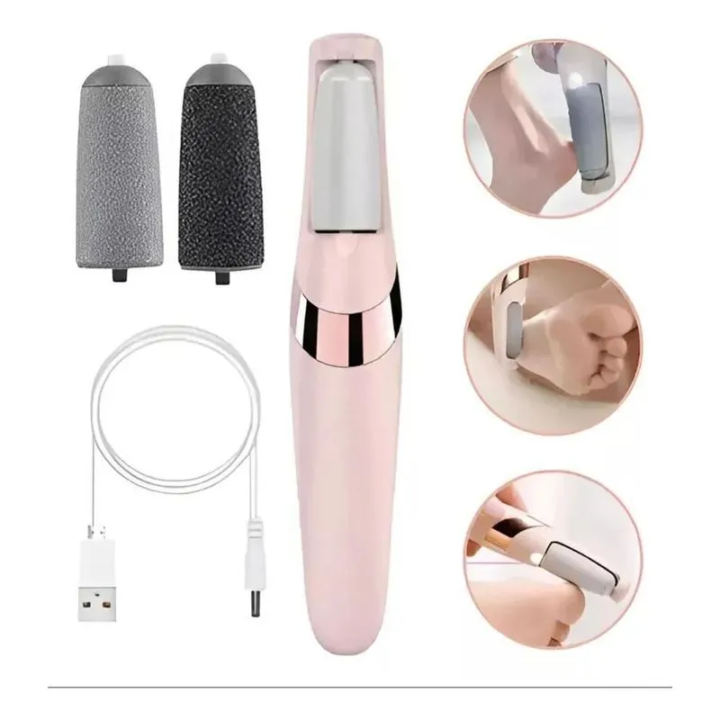 10x Lixadeira Elétrico De Pés Recarregável Lixa Esfoliadora