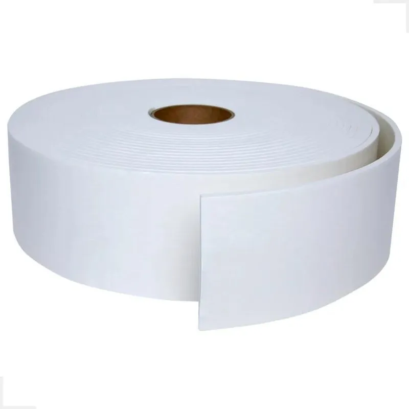 5x Fita De Vedação Eva Branco Adesivado 1 Lado 05mm X 70mmx1