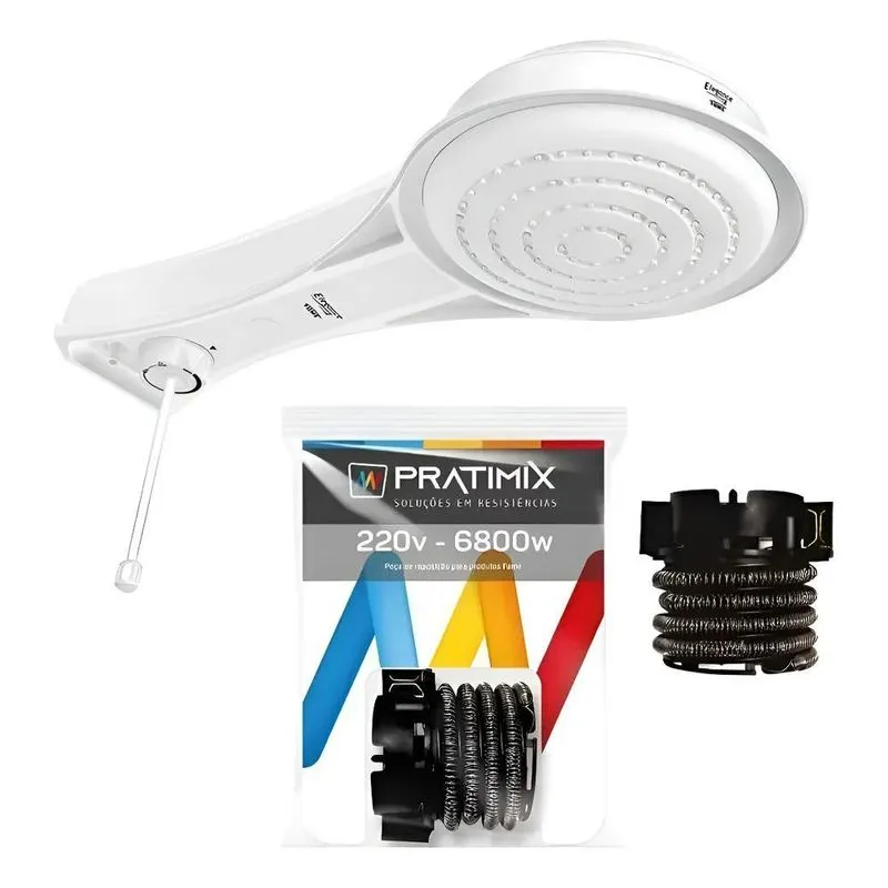 Resistência Para Ducha Fame Elegance Eletrônica 220v 6800w