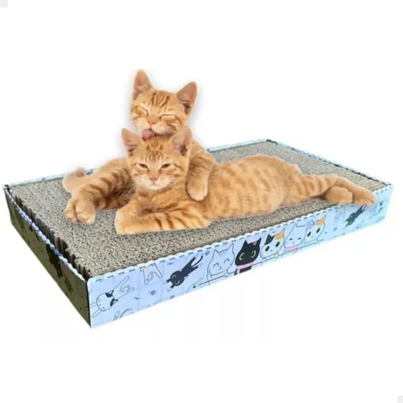 5x Arranhador De Papelão Para Gatos Brinquedo