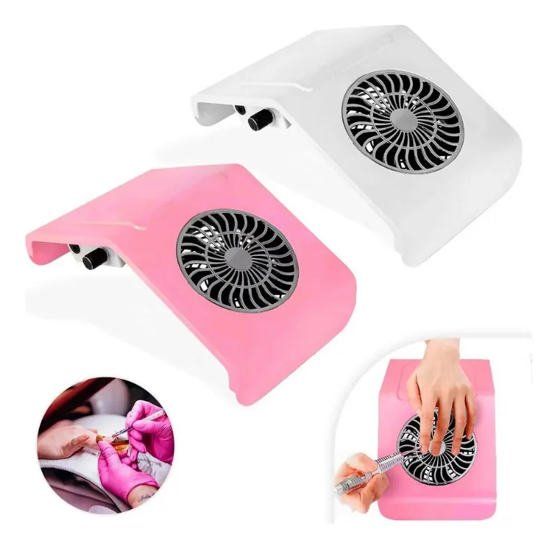 5x Sugador Coletor Aspirador Pó Unhas Gel Controle Velocidad