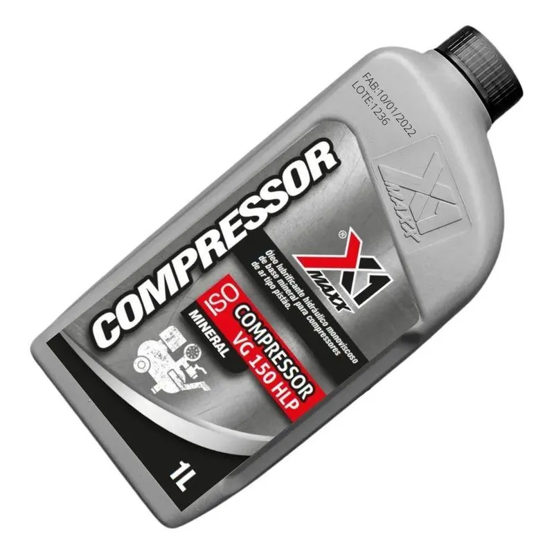 3x Óleo 150 Alta Performance Lubrificar Compressores De Pist