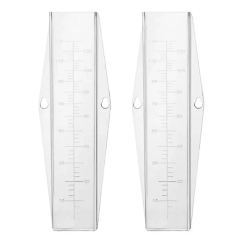 10x 2 Un Pluviômetro Multitec - Medidor De Chuva - 130mm -