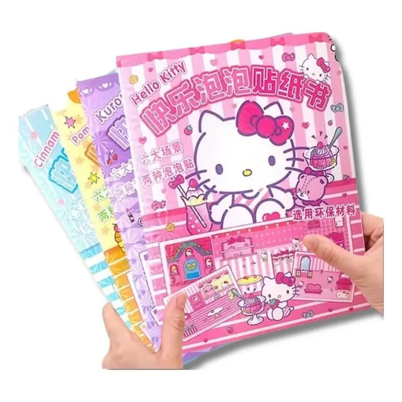 3x Kit Diy Adesivos Casinha My Melody 8 Ambientes Para Monta