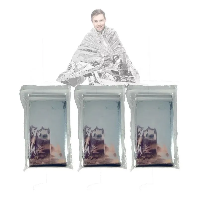 10x 3 Manta Térmica Para Acampamento / Manta Térmica Alumin