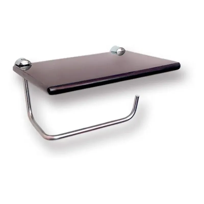 3x Papeleira Com Suporte 16x13 Cm - 8mm - Fume