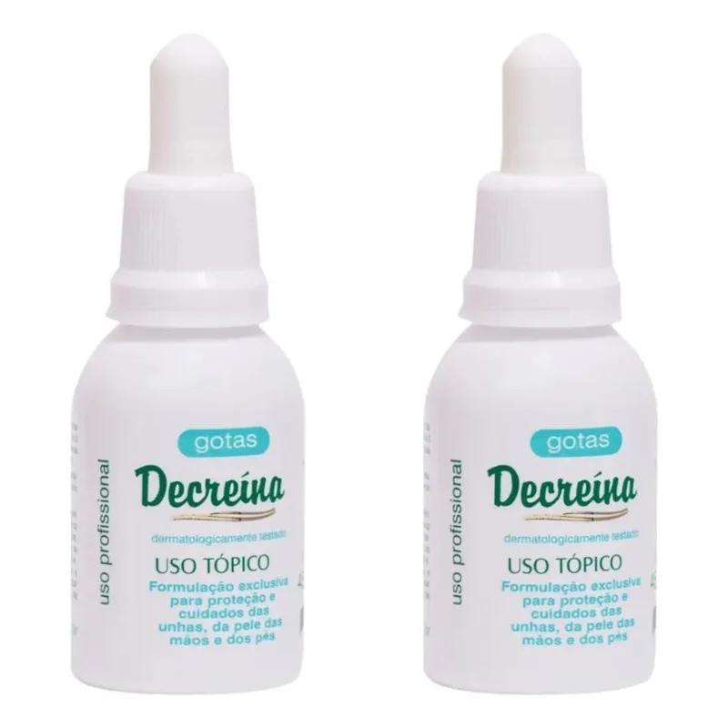 10x Antimicótico Unhas - Decreina Conta-gotas 30ml (2 Unid