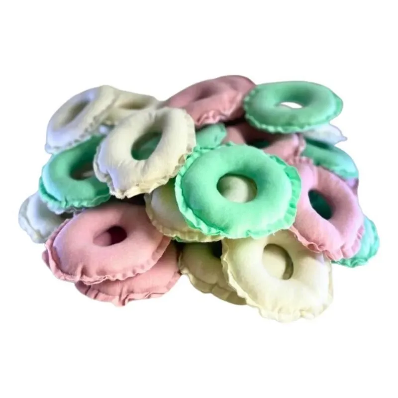 Kit 6 Rosquinhas De Amamentação Absorventes Seios Al Branco