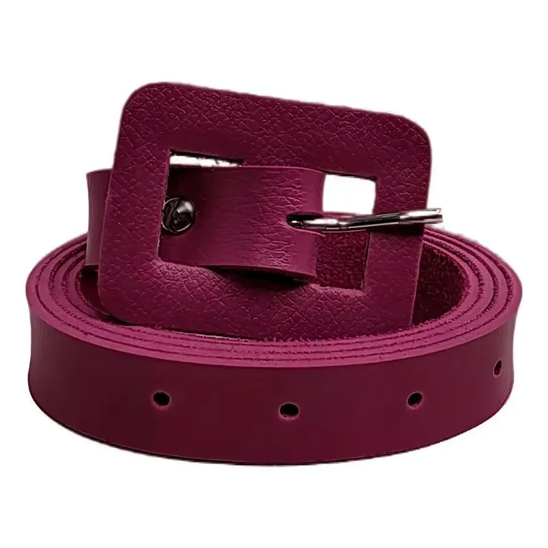 10x Cinto Infantil Meninas Criança Couro Cor Pink