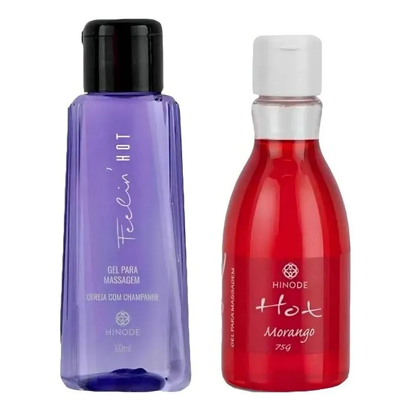 2x 2 Gel Morango E Cereja Momentos Do Casal Intimo