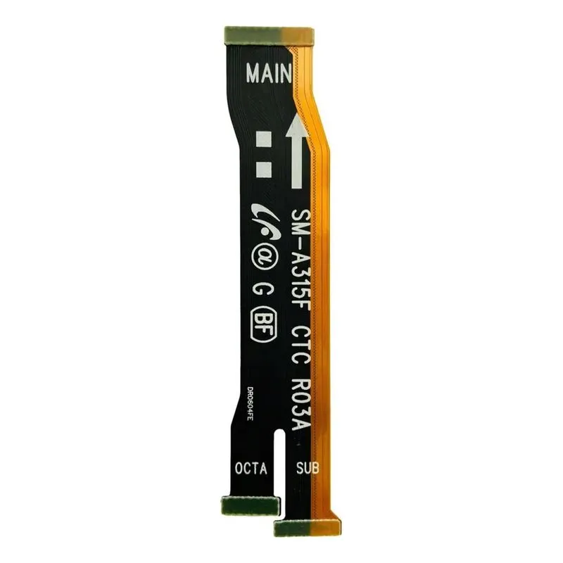5x Cabo Flex Lcd Mainboard Sub Compatível Galaxy A31 R03a