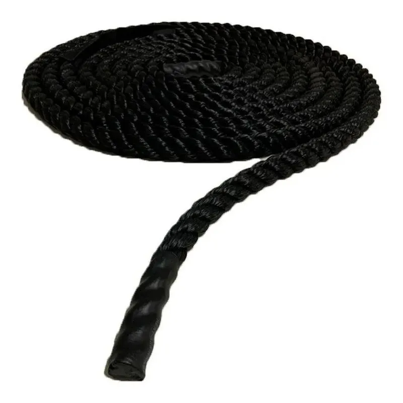 2x Corda Naval Preta 25 Mm10mts Funcional /decoração/cross