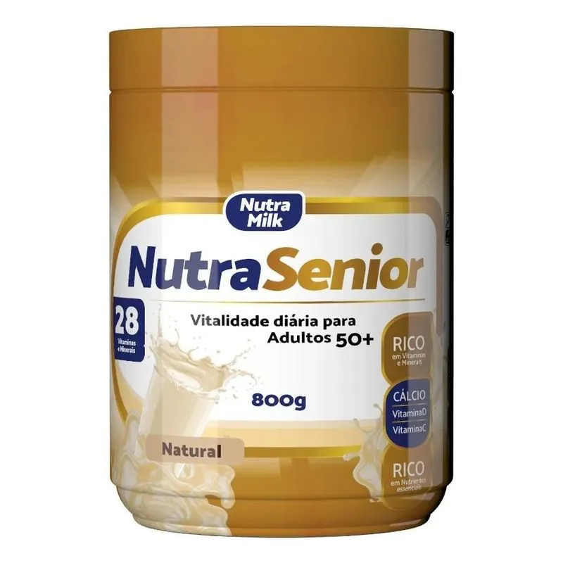 10x Nutrasenior50+ 800g Complem Alimentar 28vitaminas E Min