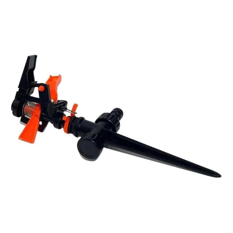 2x Irrigador Setorial Famastil Espiga Aspersor Jardim Gramad