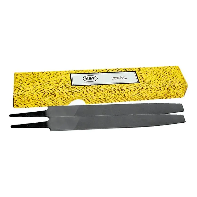 10x 2 Lima Chata 8 Polegadas Para Enxada K&amp;f Profissional F