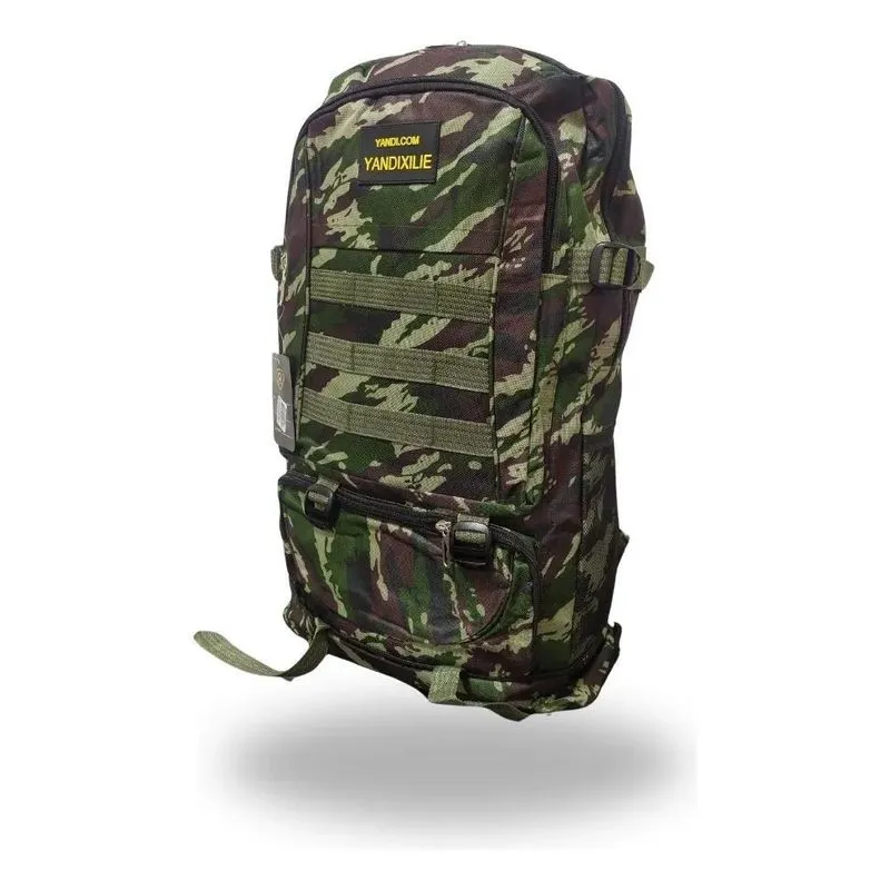5x Mochila Tática Trip Viagens 50litros Grande Resistente Ag