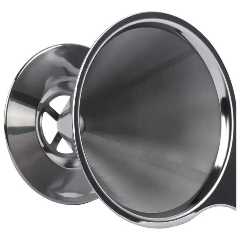 5x Coador De Inox - Filtro De Café Reutilizável 103 - Nybc