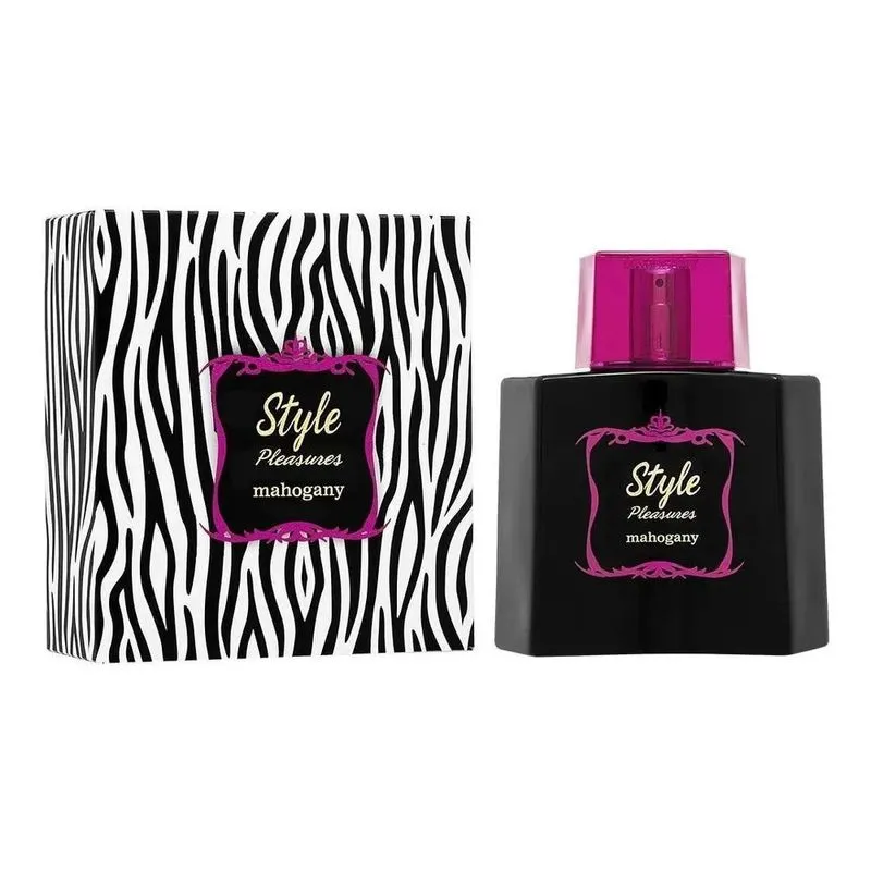 10x Fragrância Desodorante Style Pleasures 100ml Mahogany