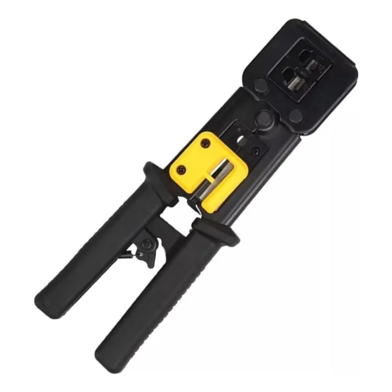Alicate De Crimpar Rj45 Ez Crimp Vazado Passagem Cat5 Cat6