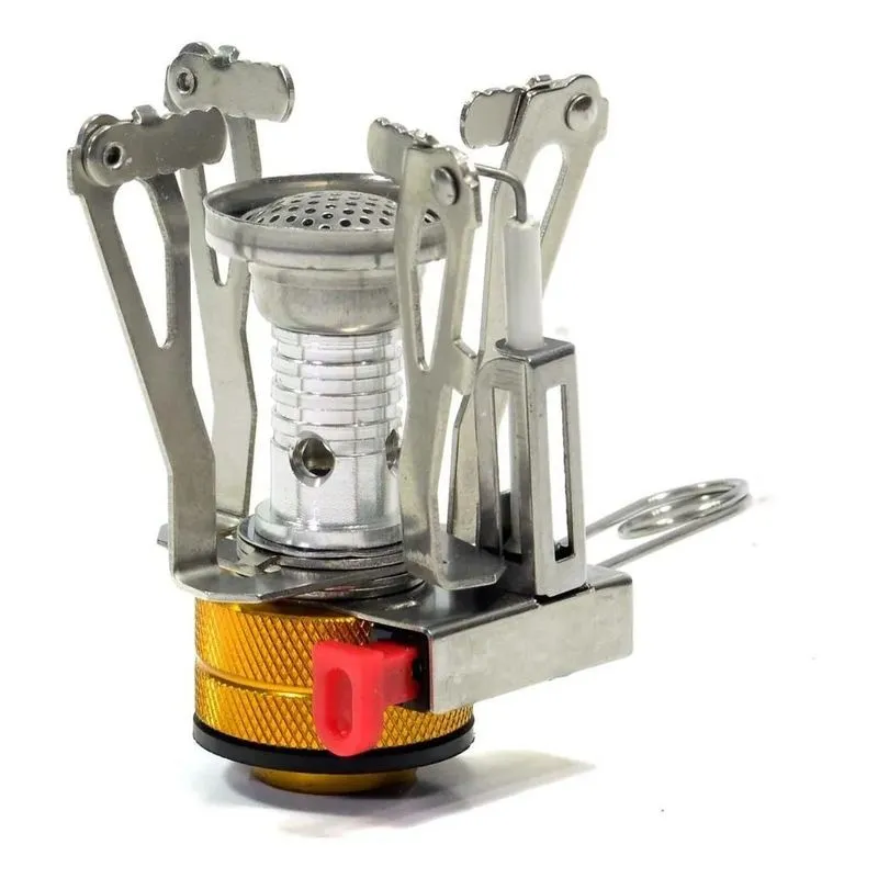 10x Mini Fogareiro Portátil 2 Modelos Acend Aut Ou Man Camp