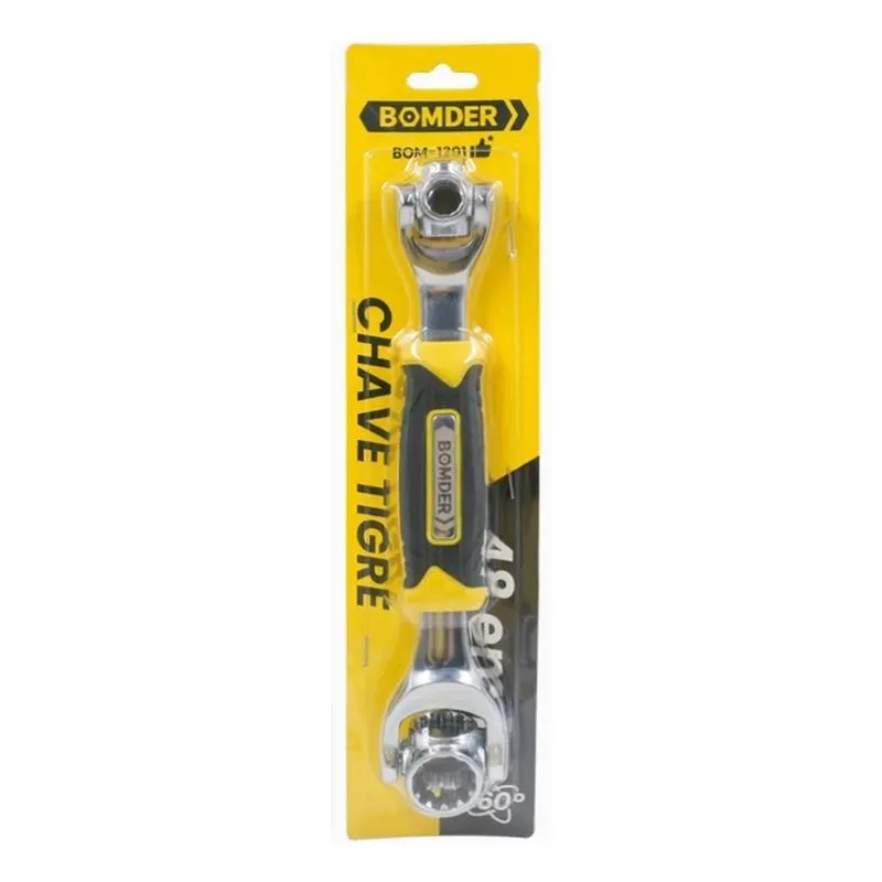 5x Chave Soquete Universal Tigre Boca 360 Profissional 48em1