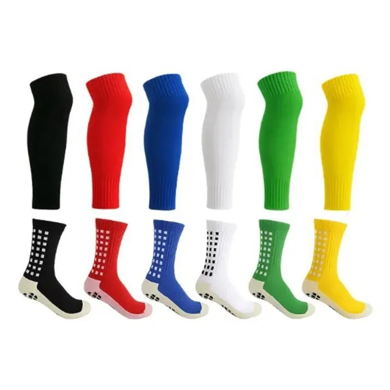 5x Kit Meia Antiderrapante Pro Soccer + Meião Cortado Caneli