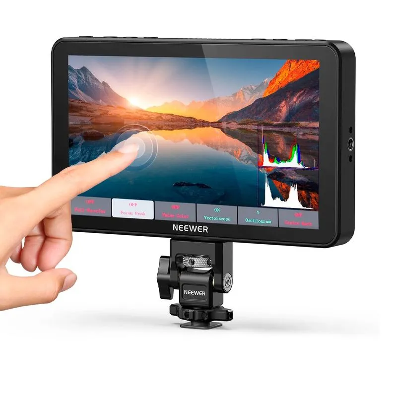 Monitor de Campo Neewer F700 Tela de 7 pol. Preto