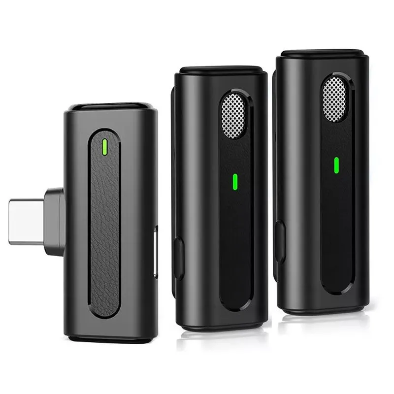 Sistema Microfone Lapela Vimai M9 Usb C p/Android Preto