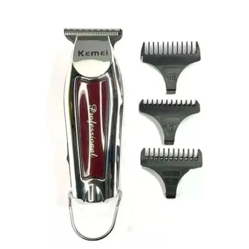 Máquina Recarregável Kemei Pezinho Acabamento Envio já