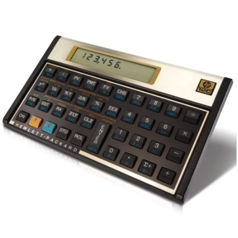 Calculadora hp 12C Gold Escritório 120 Funções Original