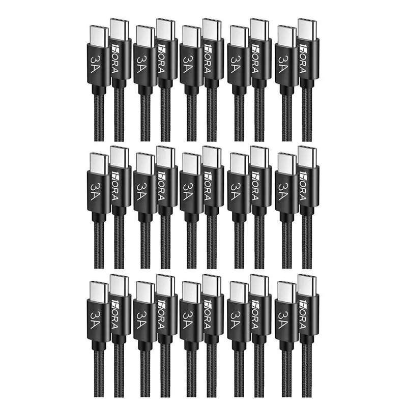 Cabo de Carregamento Dados 1Hora Usb C Macho 3A 2M 15un