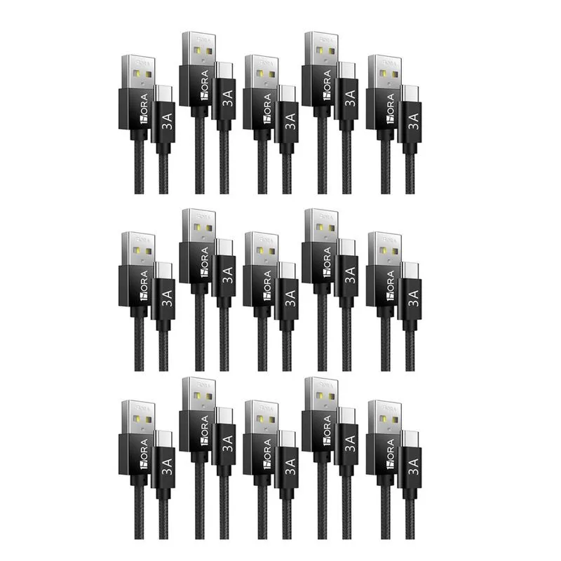 Cabo Carregamento 1Hora Usb 2.0 a/c 3A Macho 1,5M 15un