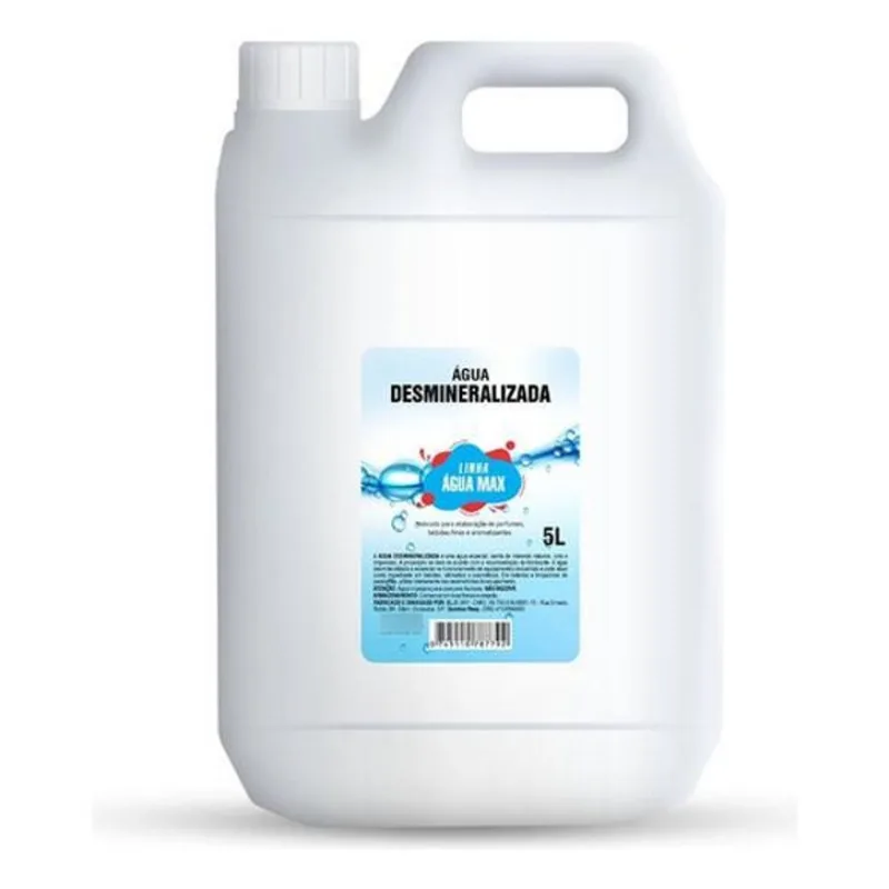 Água Desmineralizada Togmax 5l - Medicamentos E Laboratórios
