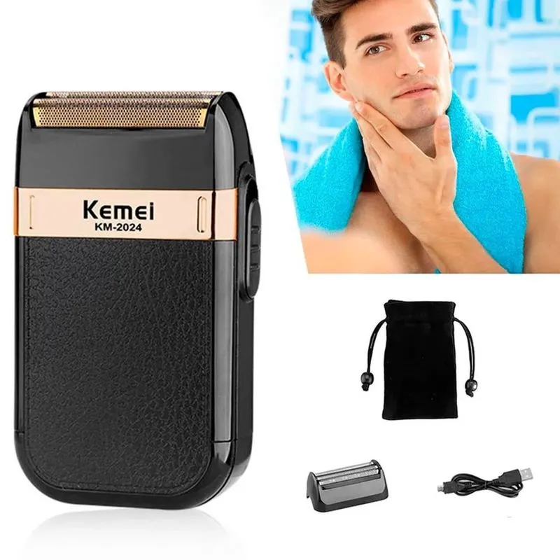 Máquina Babeador Elétrico Kemei Shaver Km-2024 Original
