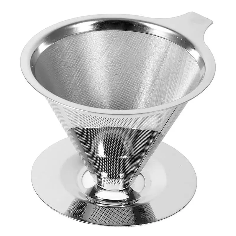 Coador Café Aço Inox Filtro Sem Uso D Papel 101 Reutilizável