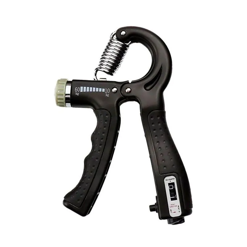 Mola Ajustável Hand Grip Lorben 5/60kg Com Contador Fitness