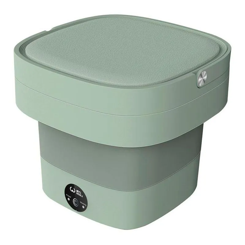 Lavadora Mini Portátil 6,5l Solução Compacta Lavagem Rápida