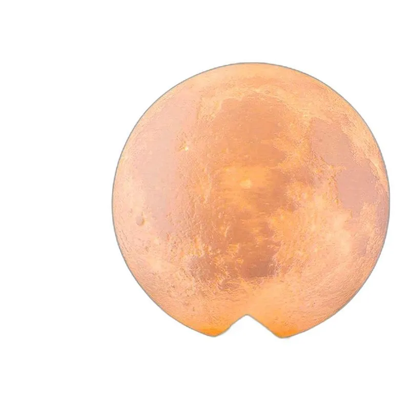 Umidificador Aromatizador Luminária Lua Cheia 3D 88ml