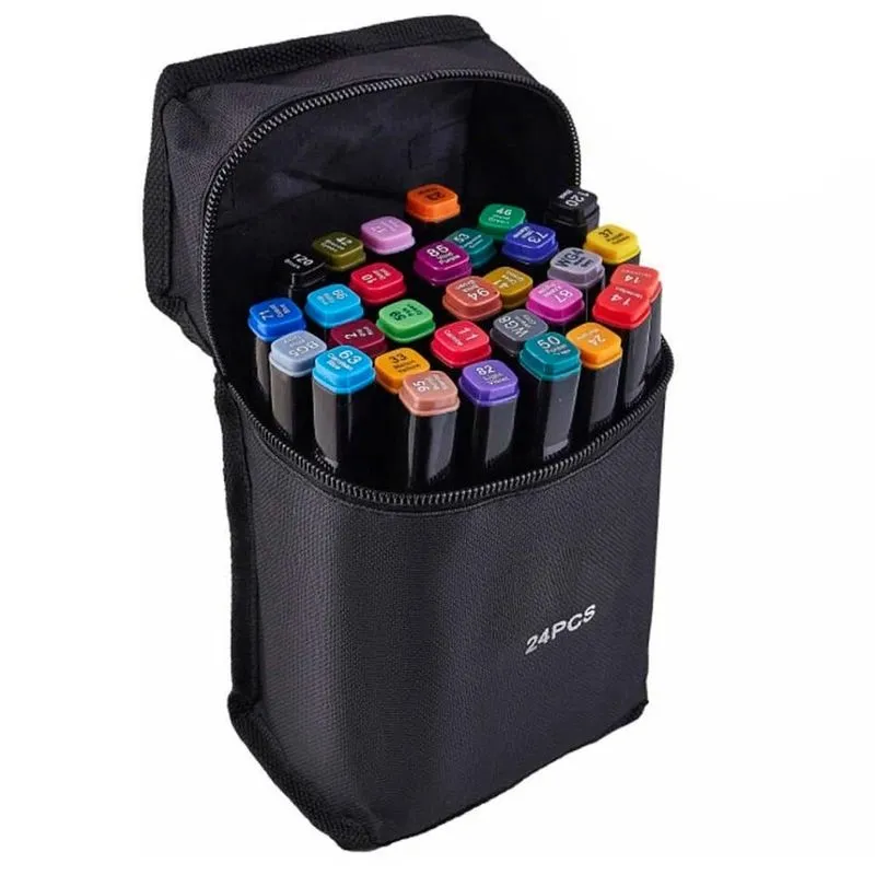 Canetinhas Kit 24 Unidades Linha Profissional Pintura