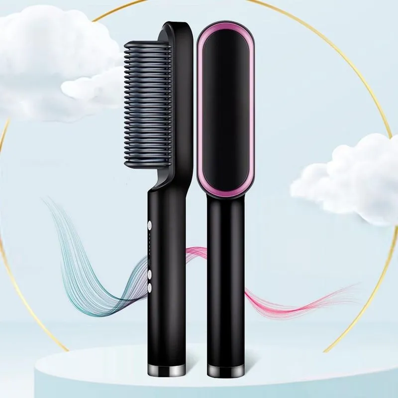 Escova 3 Em 1 Secadora Elétrica Cabelo Profissional Mais