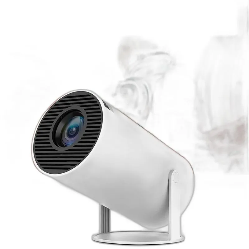 Projetor Wifi Hd 1080p Branco Portátil Bivolt
