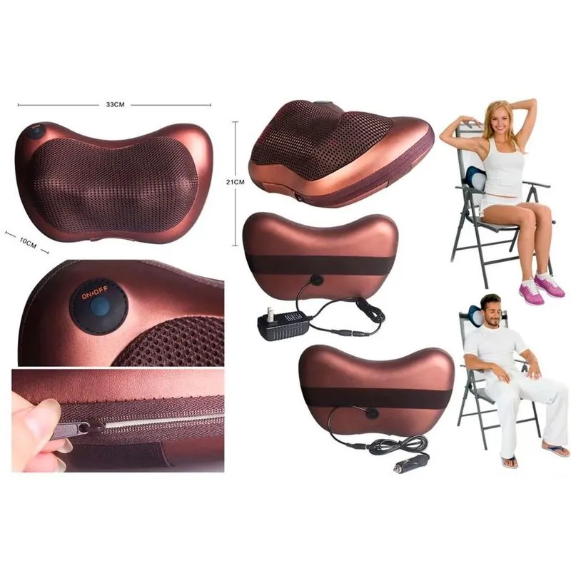 Almofada Massageadora Eletrônica Relaxamento Perfeita
