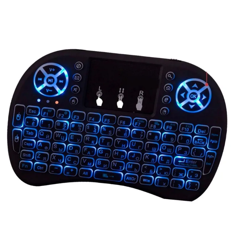 Mini Teclado Controle Remoto E Usb Ideal Notebook E