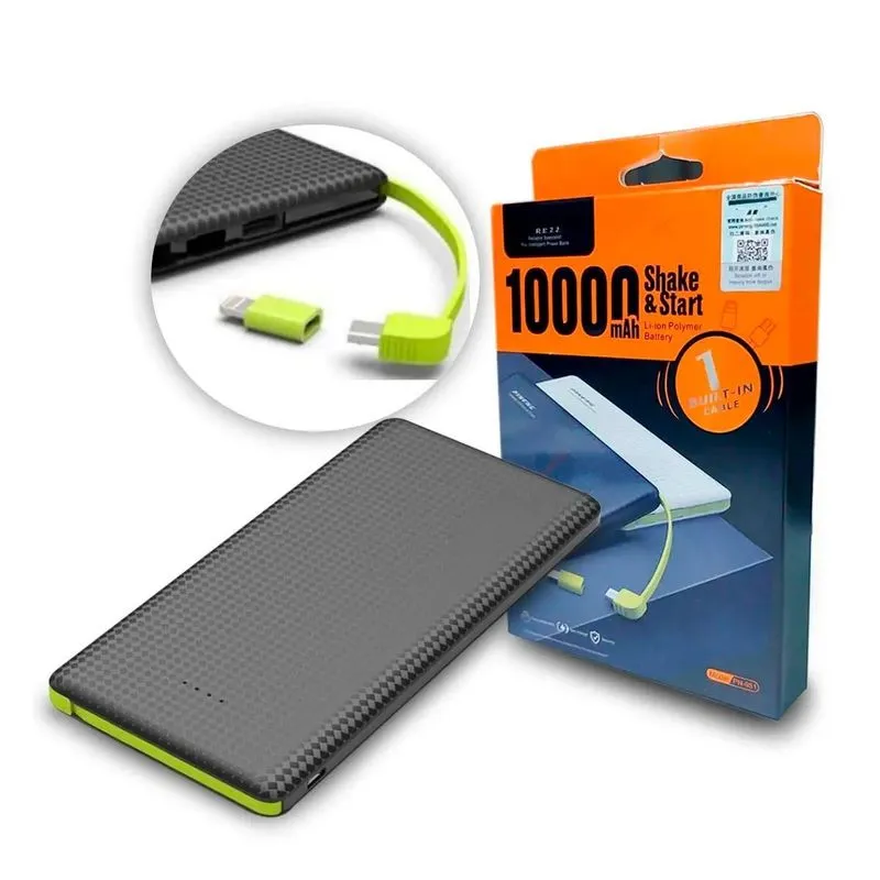 Carregador Externo Powerbank 10000mah Portátil Celulares