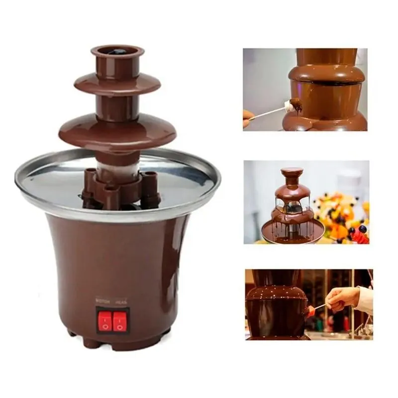 Fonte De Chocolate Elétrica Ideal Para Festas E Bancada 110v
