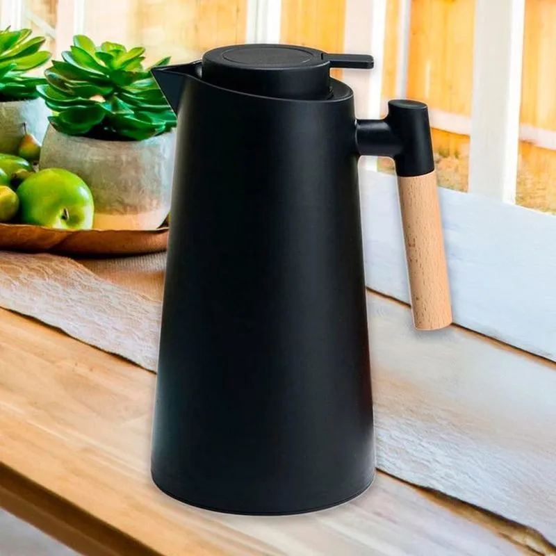 Cafeteira Térmica Digital Com Led Ideal Para Café E Chás 1L